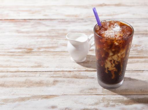 A cup of Iced Coffee